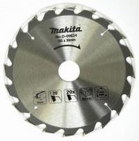 Pjovimo diskas medienai Makita; 185x2x30,0 mm; Z20; 20°