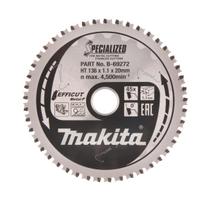 Pjovimo diskas metalui Makita Efficut; 136x20x1,1 mm; Z45