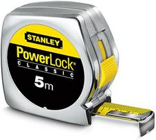 5m rulete - Matavimo ruletė Stanley PowerLock Classic; 5 m - 1 nuotrauka