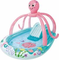 pripuciama aikstele intex - Pripučiama žaidimų aikštelė Intex Octopus, 234 cm x 183 cm - 1 nuotrauka