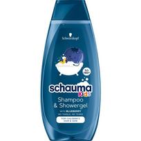 Šampūnas ir dušo želė Schauma vaikams, 400 ml