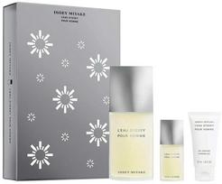 Issey Miyake Dissey Homme Eau De Toilette 125ml + dušo želė 50ml + tualetinis vanduo 15ml rinkinys vyrams 3 vnt