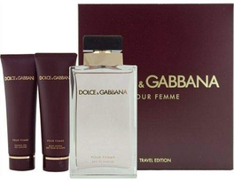Dolce&Gabbana Dolce & Gabbana Pour Femme (Rinkinys Moterims) EDP 100+ Losjonas kūnui 50ml + Dušo želė 50ml