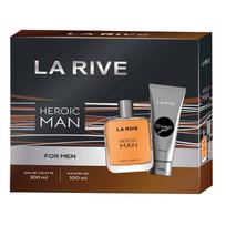 LA RIVE rinkinys vyrams HEROIC MAN (tualetinis vanduo 100 ml+dušo želė 100 ml)