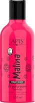 Dušo želė Apis Fruit Shot Raspberry, 500 ml