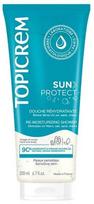saules dusas - Dušo želė Topicrem Sun Protect, 200 ml - 1 nuotrauka