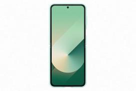 samsung galaxy z flip6 - Samsung Flap ECO-Leather Case EF-VF741PME Flip6 (Mint) - 1 nuotrauka