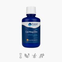 Skystas Magnis, Kalcis su Cinkas ir Vitaminu D3, 473 ml