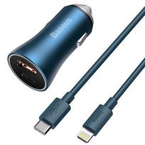 baseus usb type c laidas 1m - Baseus TZCCJD-03, USB Type C/USB, mėlyna, 40 W - 2 nuotrauka