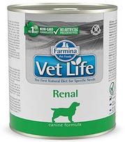 Šlapias šunų maistas Farmina Vet Life Renal, vištiena, 0.3 kg