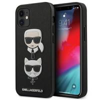 Karl Lagerfeld "KLHCP12SSAKICKCBK Iconic Karl and Choupette Head iPhone 12 Mini"