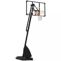 krepsinio lankas vaikiskas - SPORTNOW reguliuojamo aukščio krepšinio stovas 293-350 cm - 2 nuotrauka
