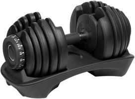 hanteliai - Automatinis reguliuojamas ketaus hantelis 24 kg REBEL ACTIVE - 1 nuotrauka