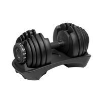 hanteliai - Automatinis reguliuojamas ketaus hantelis 24 kg REBEL ACTIVE - 2 nuotrauka