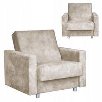 Miegamasis fotelis Family Furniture Alicja, smėlio spalvos