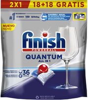 FINISH POWERBALL QUANTUM indaplovė 36 tabletės