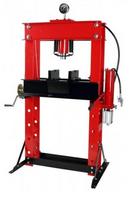 Pneumatinis / hidraulinis presas su manometru 50t