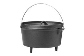 ketaus kepsnine - Ketaus puodas Mustang, 3L - 1 nuotrauka