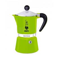 moka bialetti - Moka puodas BIALETTI Rainbow Espresso Aparatas (Netaikomas, žalias spalva) - 1 nuotrauka