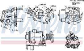 EGR vožtuvas NISSENS NIS 98424