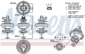 EGR vožtuvas NISSENS NIS 98208