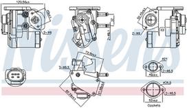 EGR vožtuvas NISSENS NIS 98236