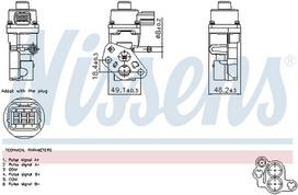EGR vožtuvas NISSENS NIS 98365