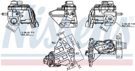 EGR vožtuvas NISSENS NIS 98348