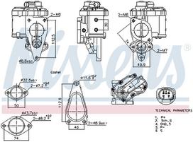 EGR vožtuvas NIS 98241