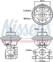 EGR vožtuvas NIS 98477