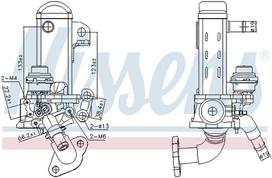 EGR vožtuvas NIS 989461