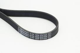 V formos rumbuoti diržai CONTITECH 6 PK 1034 EXTRA