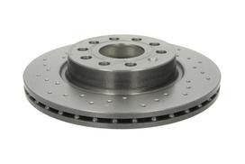 brembo xtra - Stabdžių diskas Xtra (1 vnt.) Priekis Dešinė/Kairė Tinka AUDI A3; SEAT ALTEA, ALTEA XL, LEON, TOLEDO III; SKODA OCTAVIA I, OCTAVIA II, YETI; VW BEETLE, CADDY III, CADDY III/MINIVAN, GOLF PLUS - 1 nuotrauka