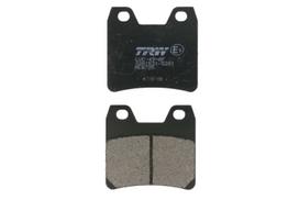 Stabdžių trinkelės MCB725 TRW organic, paskirtis motoroleriai/paskirtis trasa/paskirtis visureigis, Tinka YAMAHA