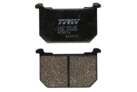 Stabdžių trinkelės MCB516 TRW organic, paskirtis motoroleriai/paskirtis trasa/paskirtis visureigis, Tinka KAWASAKI