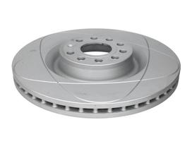 Stabdžių diskas ATE PowerDisc (1 vnt.) Priekis Dešinė/Kairė Tinka AUDI A3; SEAT LEON; SKODA SUPERB II; VW EOS, GOLF V, GOLF VI, PASSAT B6, SCIROCCO III