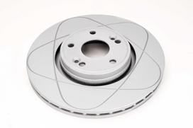 Stabdžių diskas ATE PowerDisc (1 vnt.) Priekis Dešinė/Kairė Tinka RENAULT LAGUNA II