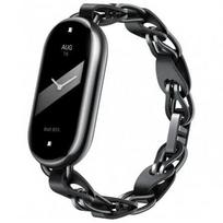 xiaomi smart band 8 - Dirželis apyrankei XIAOMI Smart Band 8 Chain Strap, Black - 1 nuotrauka