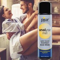 lubrikantas 100ml - Analinis lubrikantas pjur ANALYZE ME! Comfort, 100 ml - 2 nuotrauka