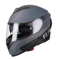 VITO Furio Flip-Up Matt Black/Red Helmet (S/M/L/XL/XXL)