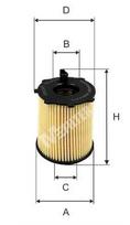 Alyvos filtras MFILTER TE 4068