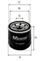 Alyvos filtras MFILTER TF 6563