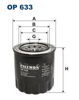 Alyvos filtras FILTRON OP 633