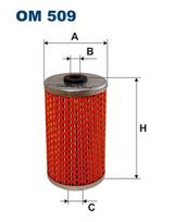 Alyvos filtras FILTRON OM 509