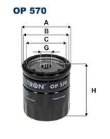 Alyvos filtras FILTRON OP 570