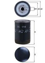 Alyvos filtras KNECHT OC 114
