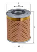Alyvos filtras KNECHT OX 51