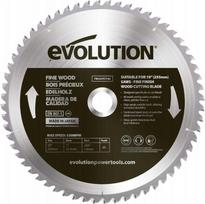Evolution Sėklos pjūklas pjovimo Fine medienos 255mm / 60z įstrižinių pjūklų