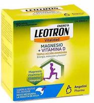 Leotron Magnesium+Vitamin D maisto papildas magnis su vit D 30 vnt