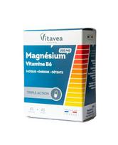 Maisto papildas Vitavea Magnis + vitaminas B6, 45 kaps.
